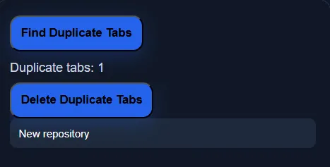 Duplicate Tabs