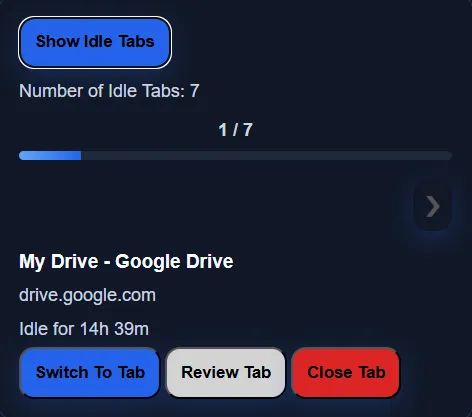 Idle Tabs